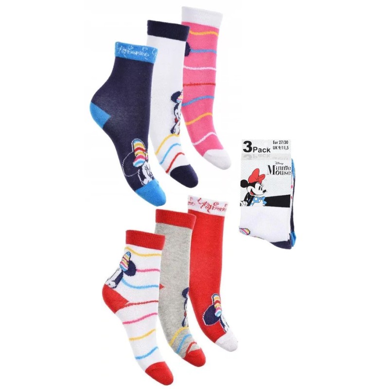 Disney Minnie  kids socks 23-34