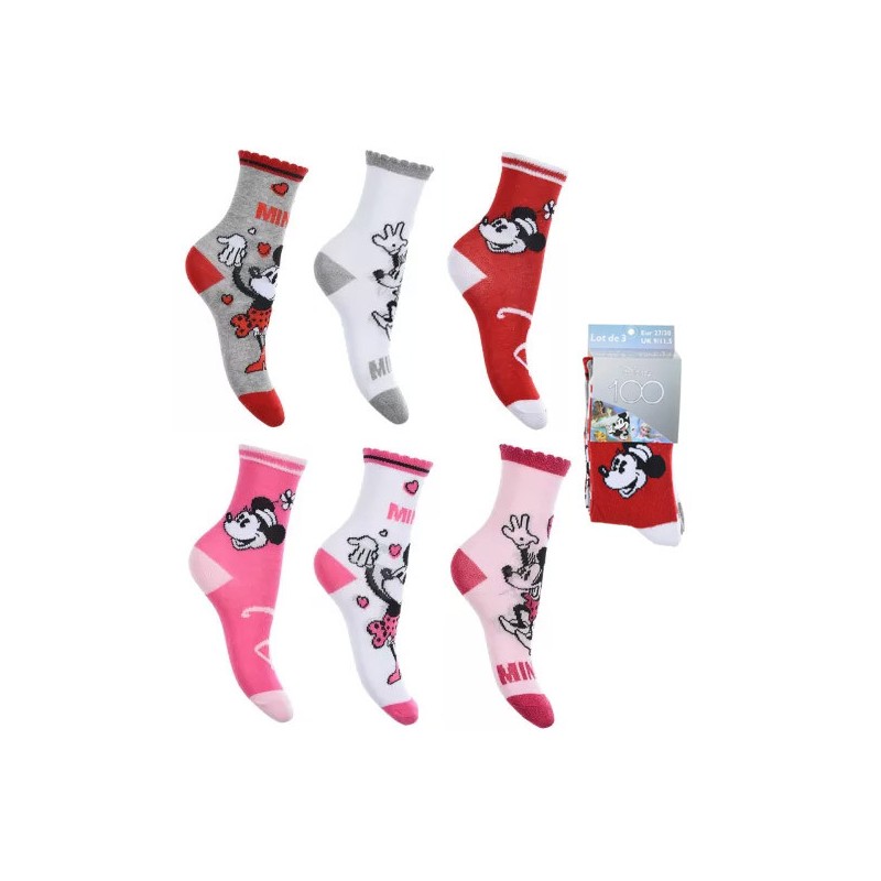 Disney Minnie  children's socks 23-34