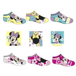 Chaussettes baskets pour enfants Disney Minnie Happy 23-34