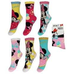 Chaussettes de fête Disney Minnie pour enfants 23-34