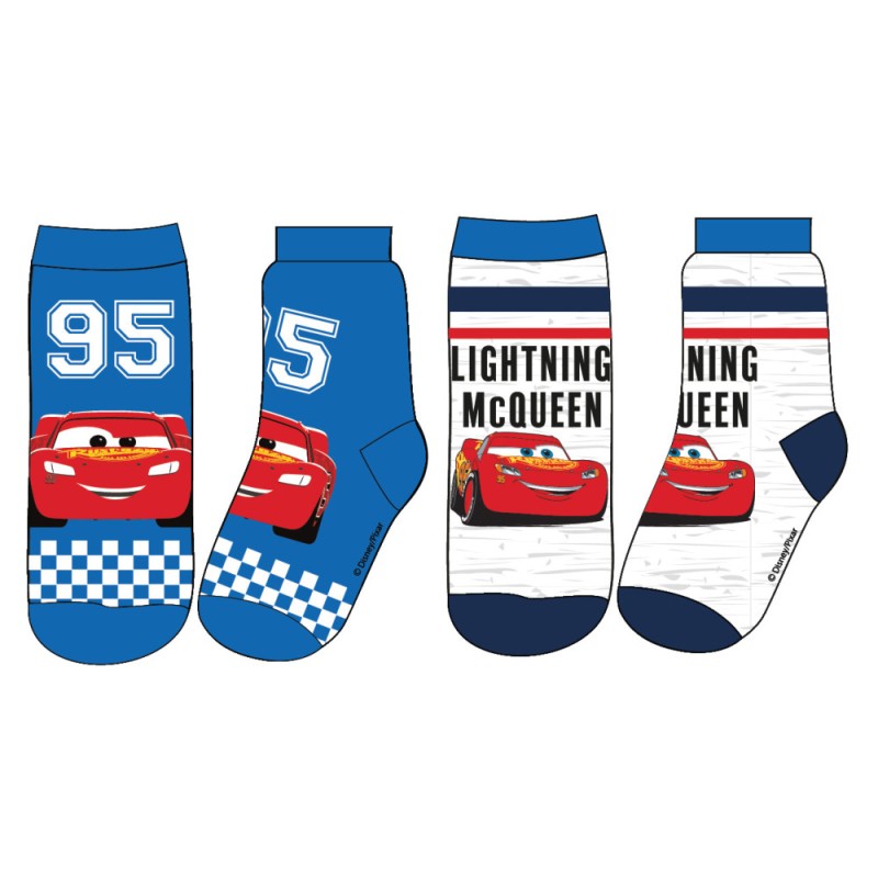 Disney Cars kids socks 23-34