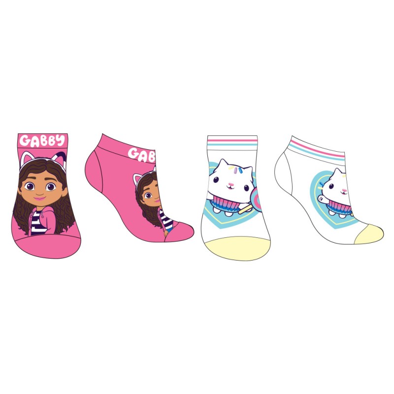 Gabby's Dollhouse kids ankle socks 23-34