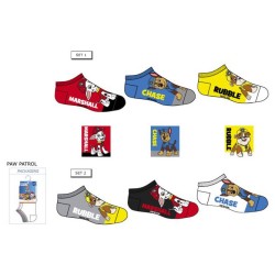 Paw Patrol children's invisible socks 23-34