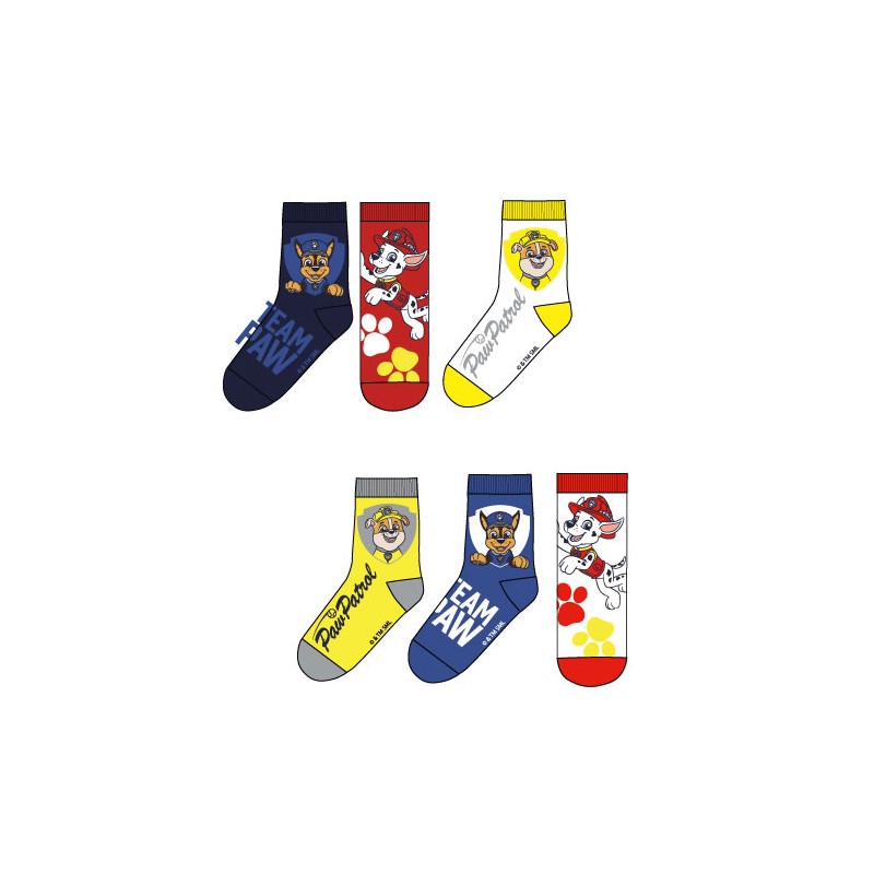 Paw Patrol children's socks 23-34