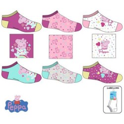 Peppa Pig children's no-show socks 23-34