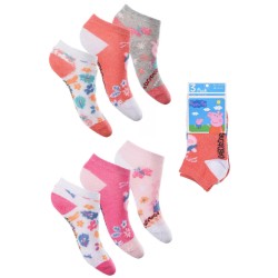 Peppa Pig children's ankle socks 23-34