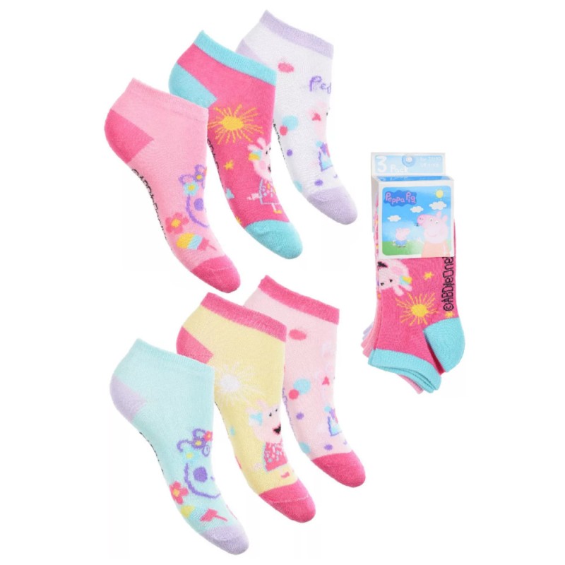 Peppa Pig kids ankle socks 23-34