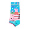 Peppa Pig children's no-show socks 23-34