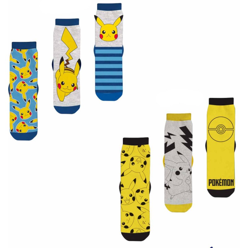 Chaussettes pour enfants Pokémon Pika 23-34