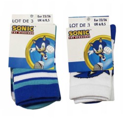 Chaussettes pour enfants Sonic the Hedgehog Fast Sonic the Hedgehog 23-34