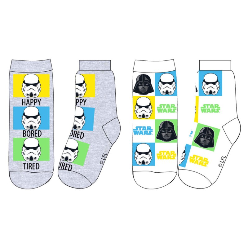 Chaussettes pour enfants Star Wars Emotions 23-34