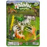 Animals plastic figure 8-piece set in box