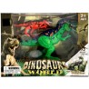 Dinosaur plastic figure 2-piece set in box