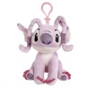 Disney Lilo and Stitch Angel 3D plush figure with hook 14 cm