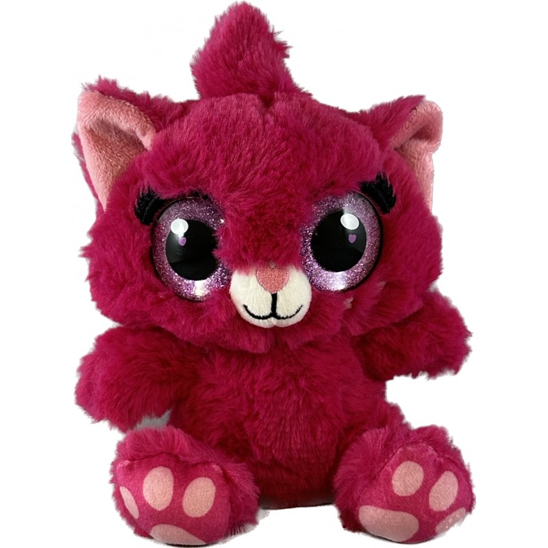 Peluche Chat Rose Ojo 15 cm