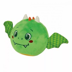 Animals Finley Dragon plush ball figure, baby rattle Clementoni