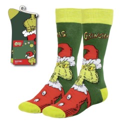 Chaussettes montantes pour hommes Grinch 38/45