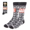 Chaussettes montantes pour hommes Avengers Marvel Taille 38/45