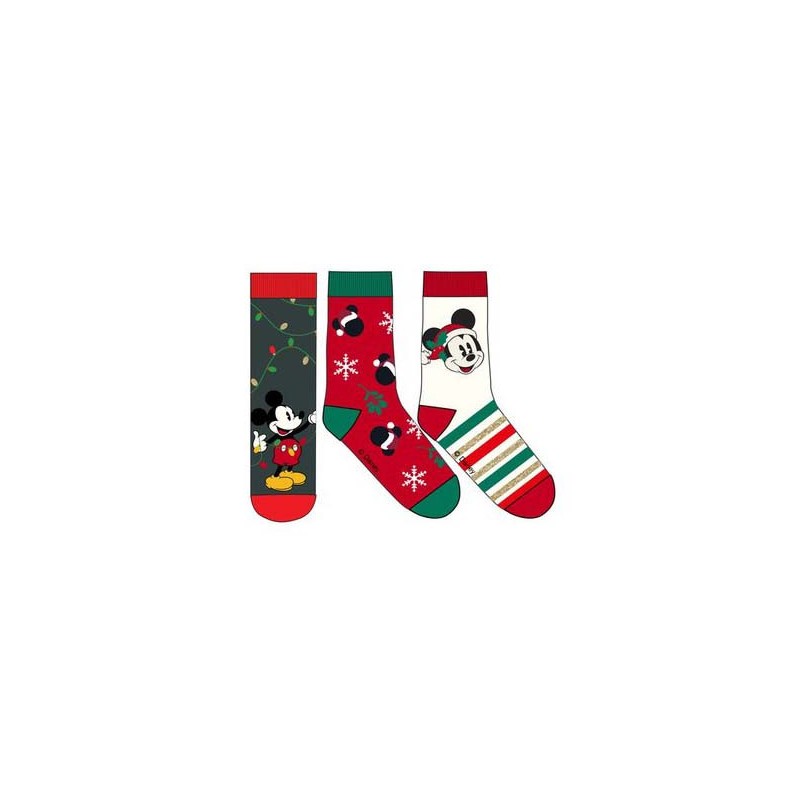 Chaussettes de Noël Disney Mickey pour hommes 36-44