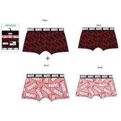 Lot de 2 boxers pour homme Avengers Marvel (S-XL)