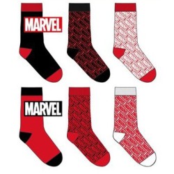 Chaussettes pour hommes Avengers Marvel 39-46