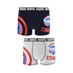 Avengers Marvel, Captain America Men's Boxer Shorts 2 pieces/pack (S-XL)