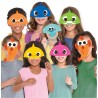 Masque musical pour bébé requin, lot de 8