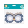 Masque en feutre hibou animaux 18 cm