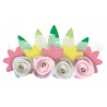 Flower Beautiful Horses headband 4 pcs