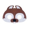 Animals Beaver, Felt Mask 17.5 cm