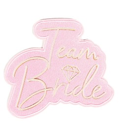 Hen Party Bride To Be iron-on textile sticker set of 6