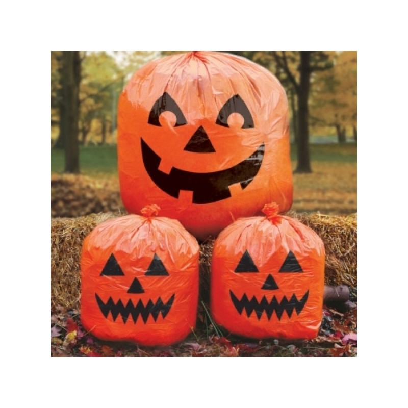 Halloween decorative leaf bag 3-piece set