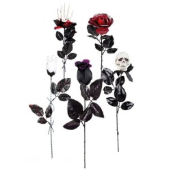 Halloween Dark flower mix 5 pieces