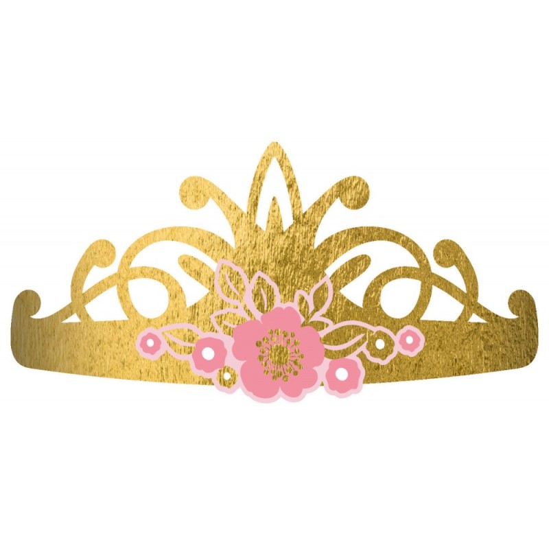 Diadème et couronne de princesse Swan 8 pièces