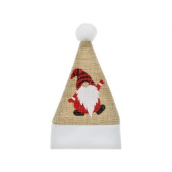 Christmas Gnome, Cutlery Jacket 11 cm