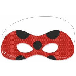 Miraculous Ladybug Hero mask, 6 pieces