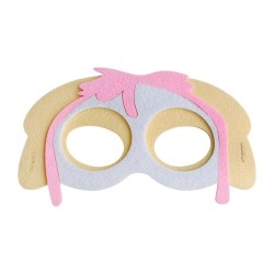 Masque en feutre pour chien hélicoptère de la Brigade canine des animaux 20 cm