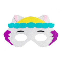 Masque en feutre pour chien sauveteur en montagne Animals Dog Brigade 17,5 cm