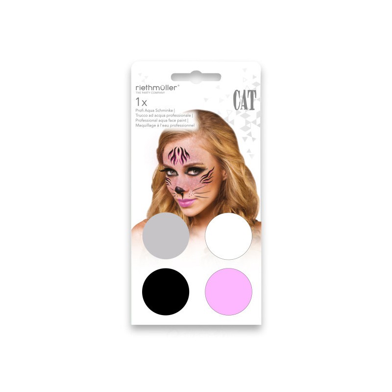 Maquillage de fête, kit de maquillage pour chat