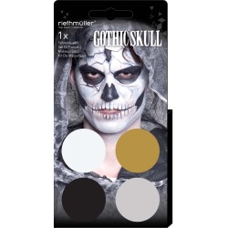 Maquillage de fête, kit de maquillage gothique