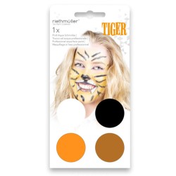 Maquillage de fête, kit de maquillage Tigre