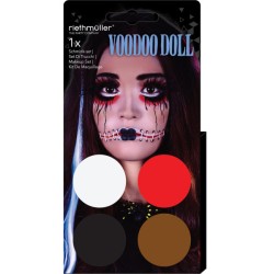 Party Make Up, Voodoo Doll Makeup Set