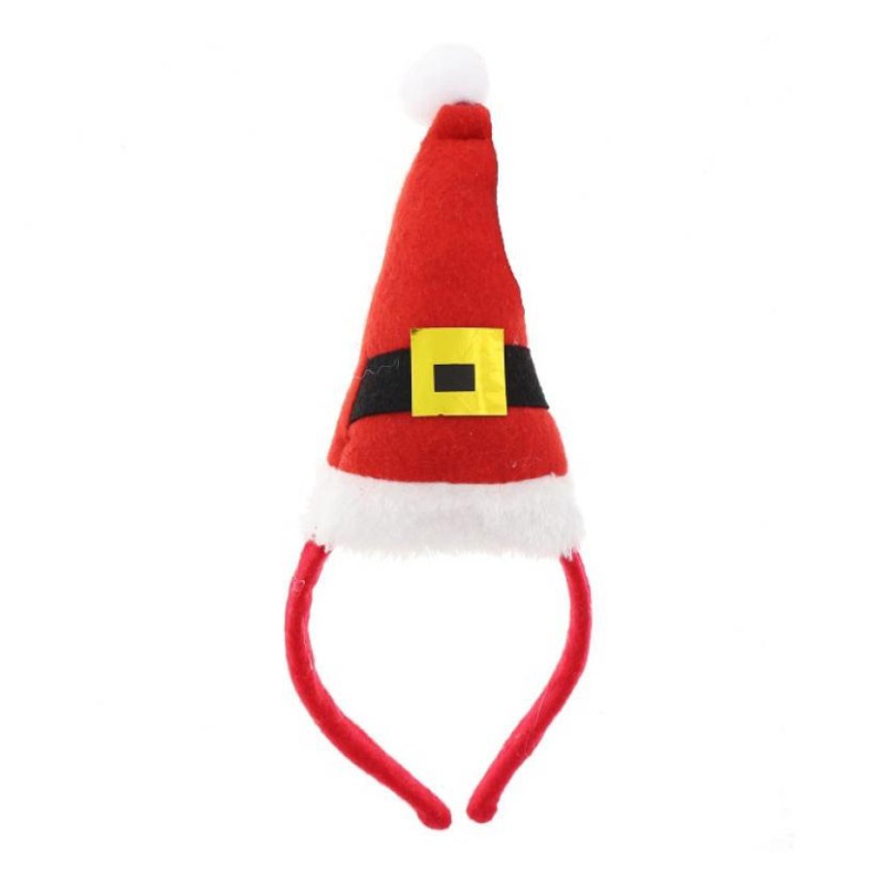 Christmas Santa Santa hat headband 11x19 cm