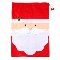 Sac de Père Noël Barbe de Noël 70 cm