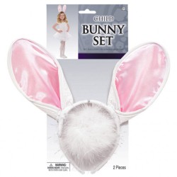 Rabbit costume accessory set