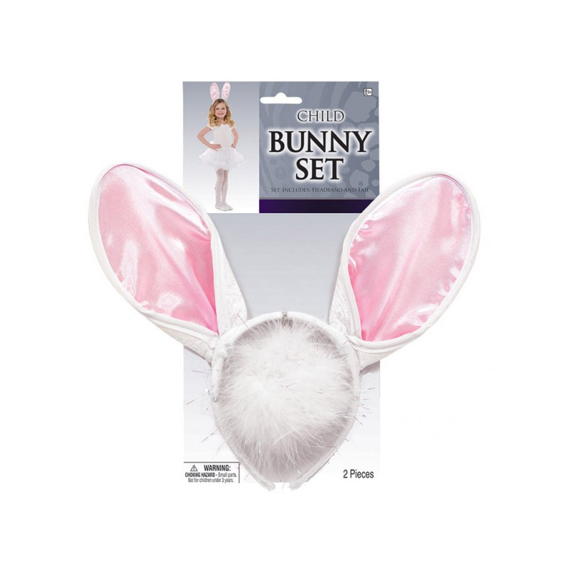 Ensemble d'accessoires pour costume de lapin