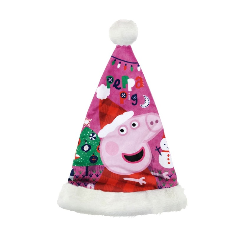 Peppa Pig Santa hat 37 cm