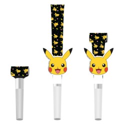 Trompette de fête Pokémon Thunder 8 pièces