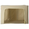 Bedding organizer bag with storage rack 100L
