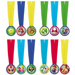 Super Mario medal set 12 pieces